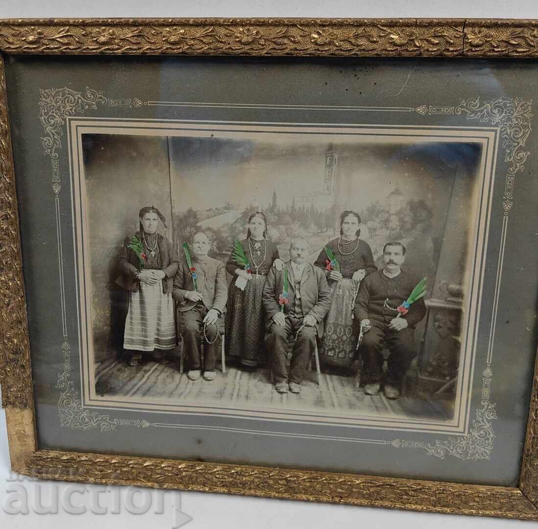 ПАЛЕСТИНА ЙЕРУСАЛИМ ХАДЖИЛЪК БОЖИ ГРОБ СНИМКА РАМКА с цена 75.00 лв. | € 38.35