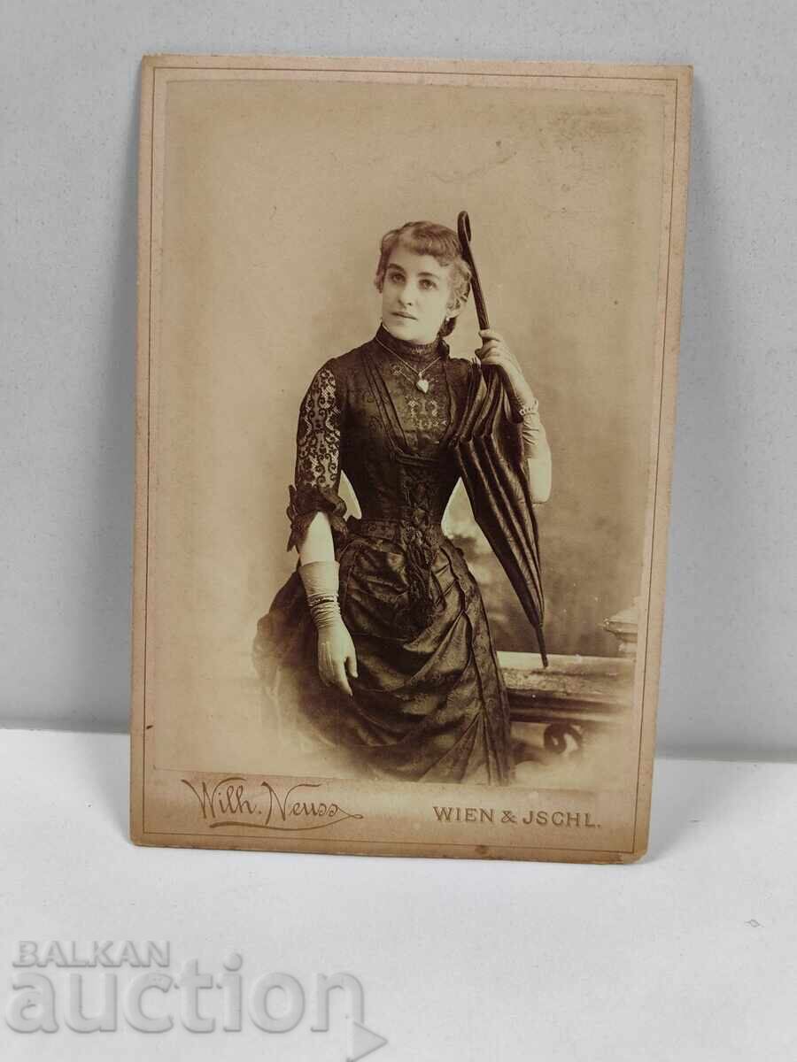 1887 ΕΛΕΓΑΝΤΙΚΗ ΓΥΝΑΙΚΑ ΠΑΛΙΑ ΦΩΤΟΓΡΑΦΙΑ ΦΩΤΟΓΡΑΦΙΑ ΚΑΡΤΟΝΙ - 6