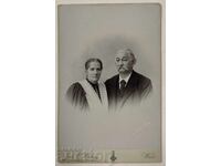 1898 FOTOGRAFIE DE FAMILIE VECHE PORTRET FOTOGRAFIE CARTON