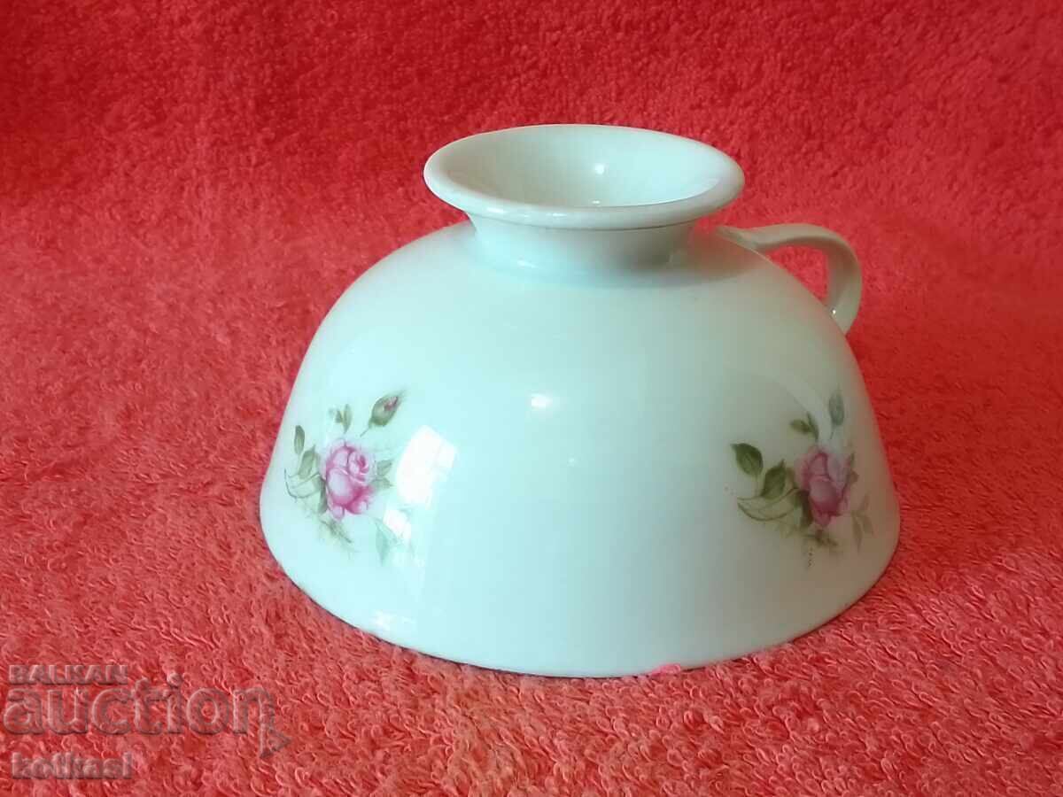 Παλαιό σετ τριών τεμαχίων Reichenbach R - φλιτζάνι, 2 πιάτα Germany επιχρυσωμένα - 5