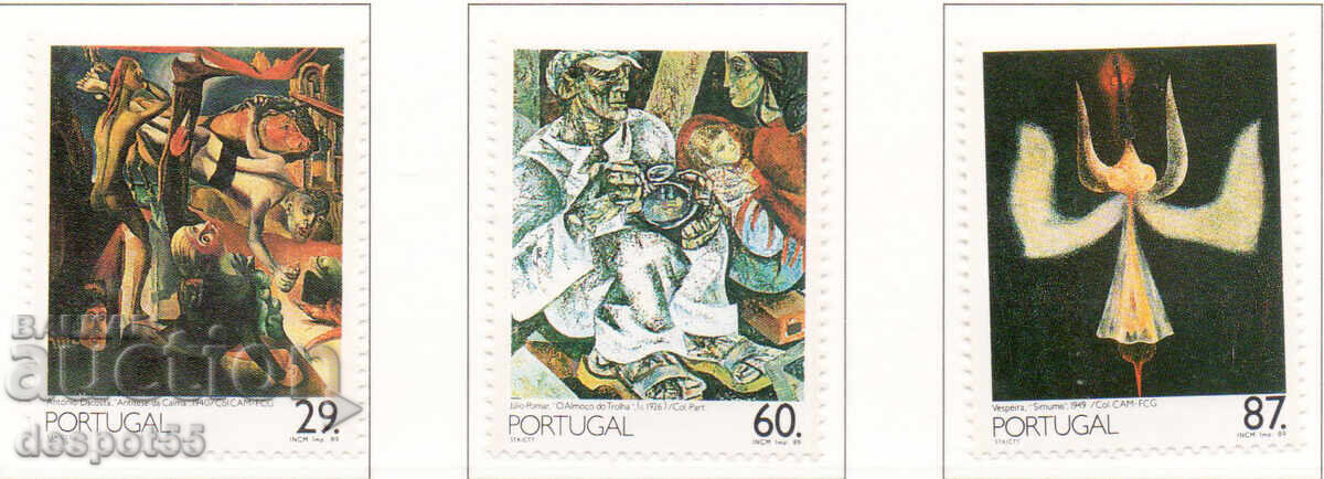 1989. Portugal. Paintings from the 20th century