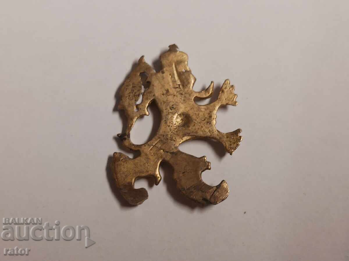 Δημοπρασία Χάλκινη κοκάρδα - λιοντάρι, λιοντάρι Βασίλειο της Βουλγαρίας. Στολή Δημοπρασία Χάλκινη κοκάρδα - λιοντάρι, λιοντάρι Βασίλειο της Βουλγαρίας. Στολή