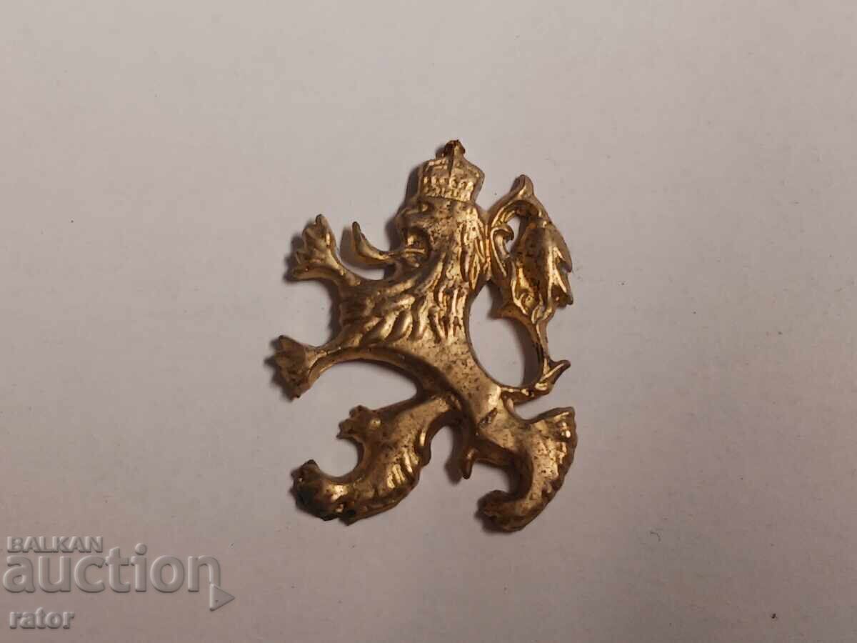 Cocarda bronz - leu, leu Regatul Bulgariei. Uniformă Cocarda bronz - leu, leu Regatul Bulgariei. Uniformă