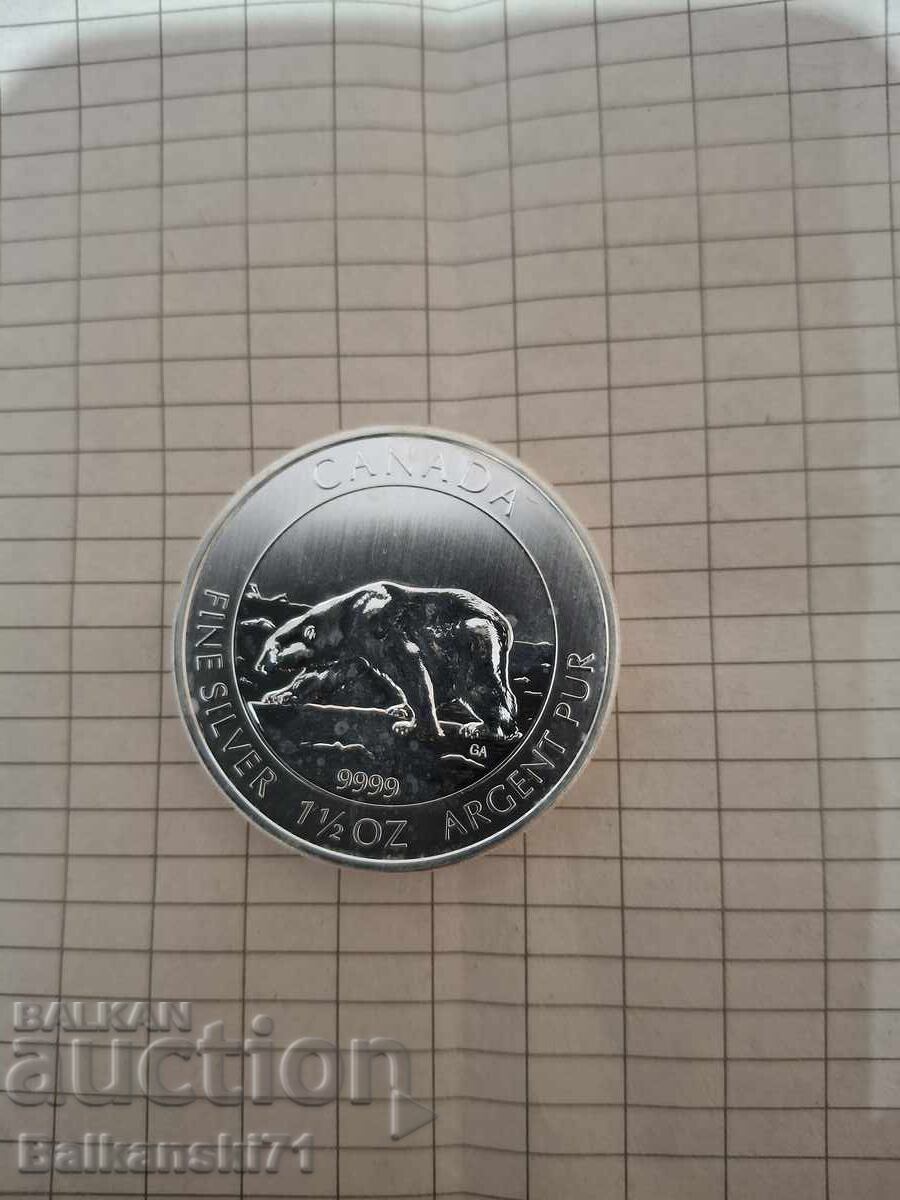 Δημοπρασία 1,5 oz ασήμι 2013 Καναδάς Δημοπρασία 1,5 oz ασήμι 2013 Καναδάς