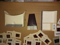 Diapozitiv vechi și stereoscop URSS + diapozitive