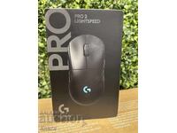 Logitech PRO 2 LIGHTSPEED Black Mouse - New