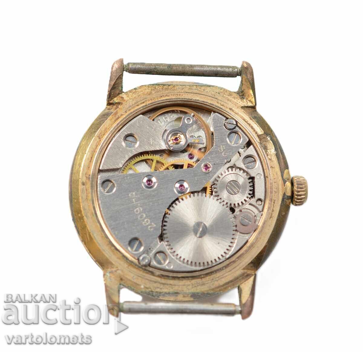 Men's RAKETA USSR watch with gold plating - working with price 35.00 BGN | € 17.90 Men's RAKETA USSR watch with gold plating - working with price 35.00 BGN | € 17.90