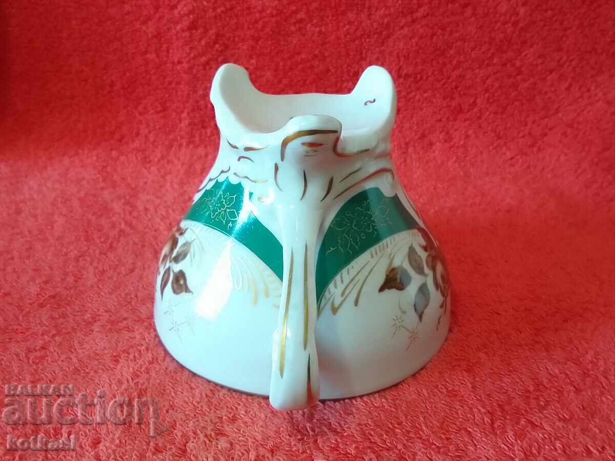 Παλιό σετ τριών τεμαχίων PMP φλιτζάνι, 2 πιάτα, επιχρύσωση GDR GDR - 6