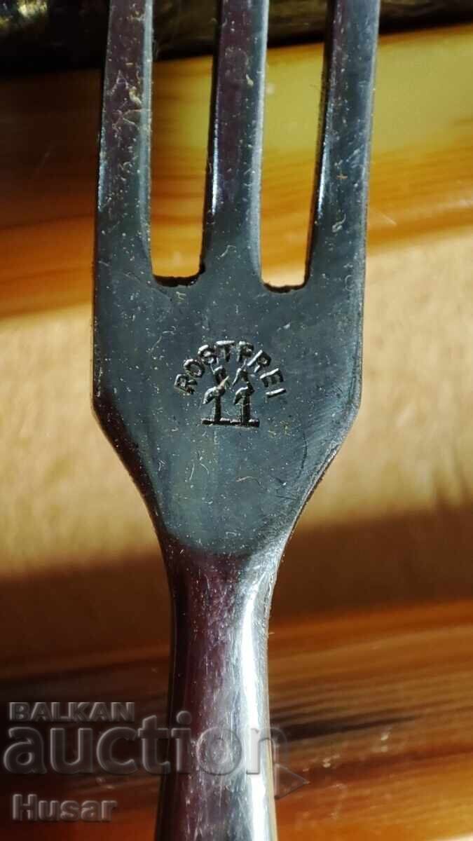 Auction  Solingen Two Little Storks. Knife and Fork