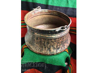 2 τμχ. ΠΟΛΥ ΠΑΛΙΑ ΧΑΛΚΙΝΑ ΛΕΒΗΤΑ ΚΑΙ ΣΙΔΕΡΕΝΙΑ ΑΛΥΣΙΔΑ ΓΙΑ ΤΖΑΚΙ