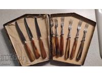 Solingen cele două berze. Cuțit și furculiță parte din set