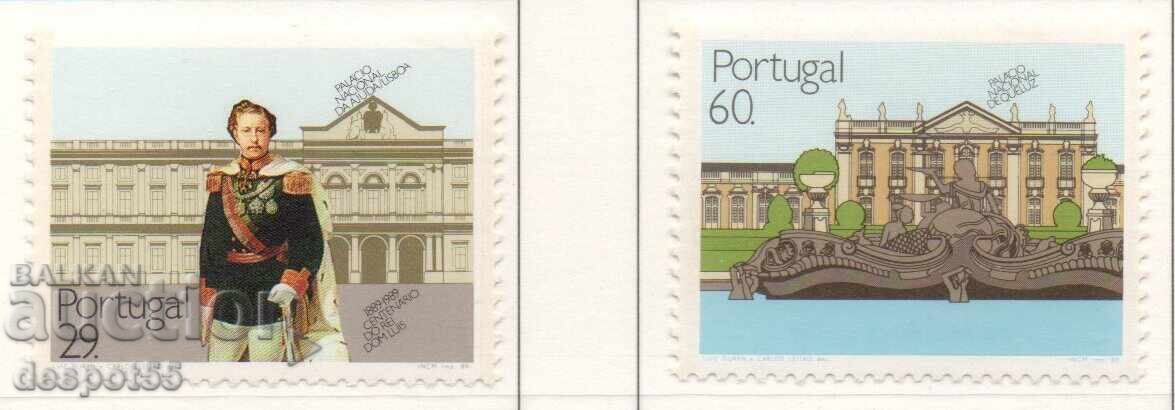 1989. Πορτογαλία. 100η επέτειος από το θάνατο του βασιλιά Λουδοβίκου Α'