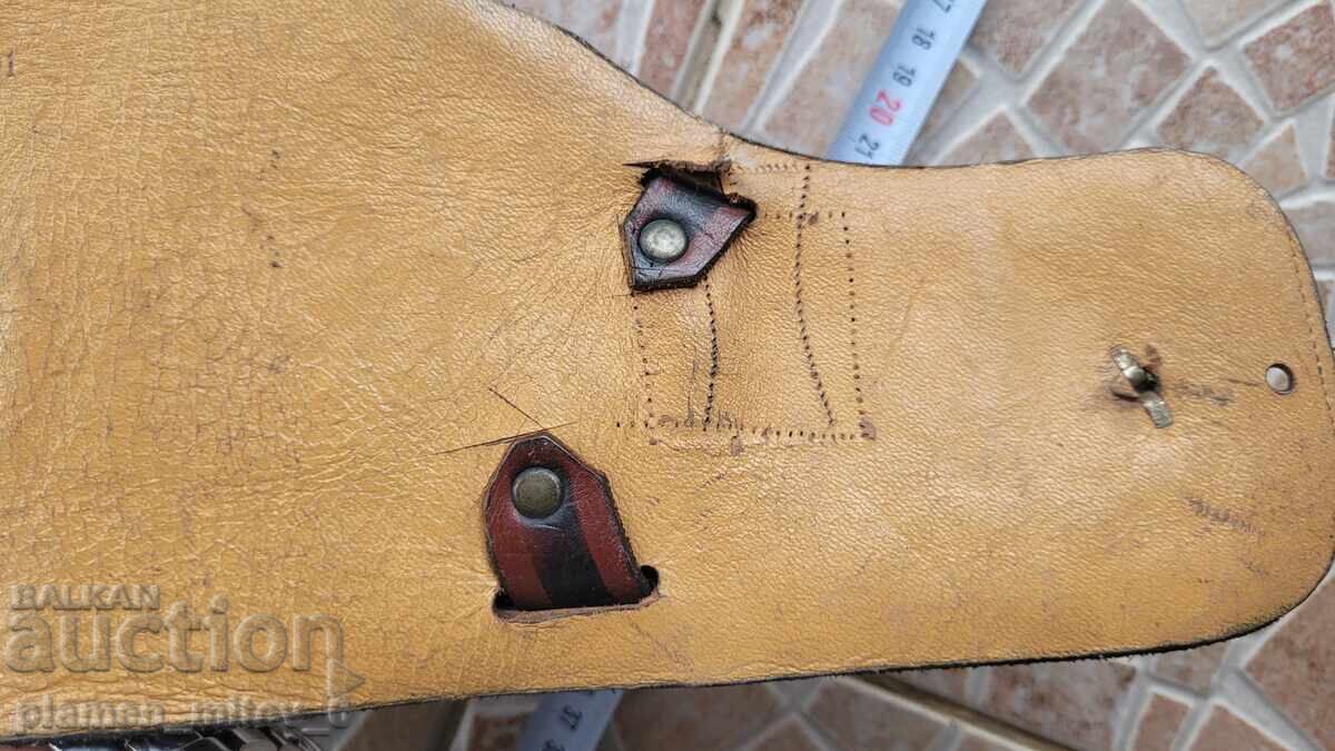 Centură cowboy pentru pistol împreună cu toc - 7 Centură cowboy pentru pistol împreună cu toc - 7