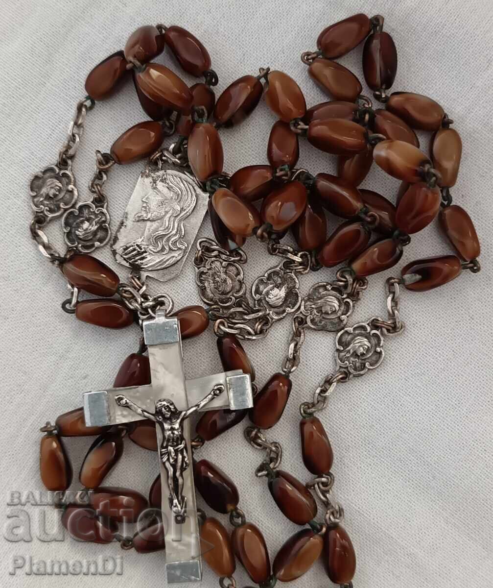 Vintage Religious Catholic Rosary - 5