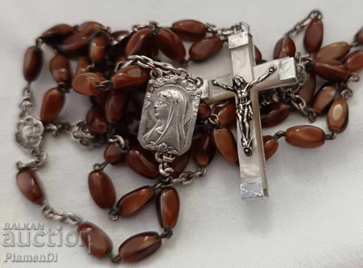 Vintage Religious Catholic Rosary - 7