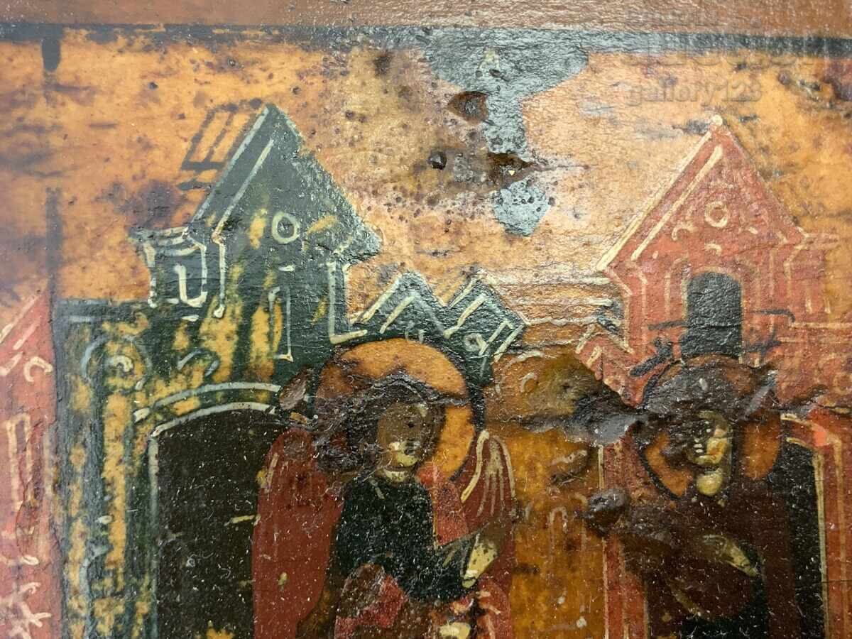 Παλιά ρωσική εικόνα 19ου αιώνα γιορτινή - 10 Παλιά ρωσική εικόνα 19ου αιώνα γιορτινή - 10