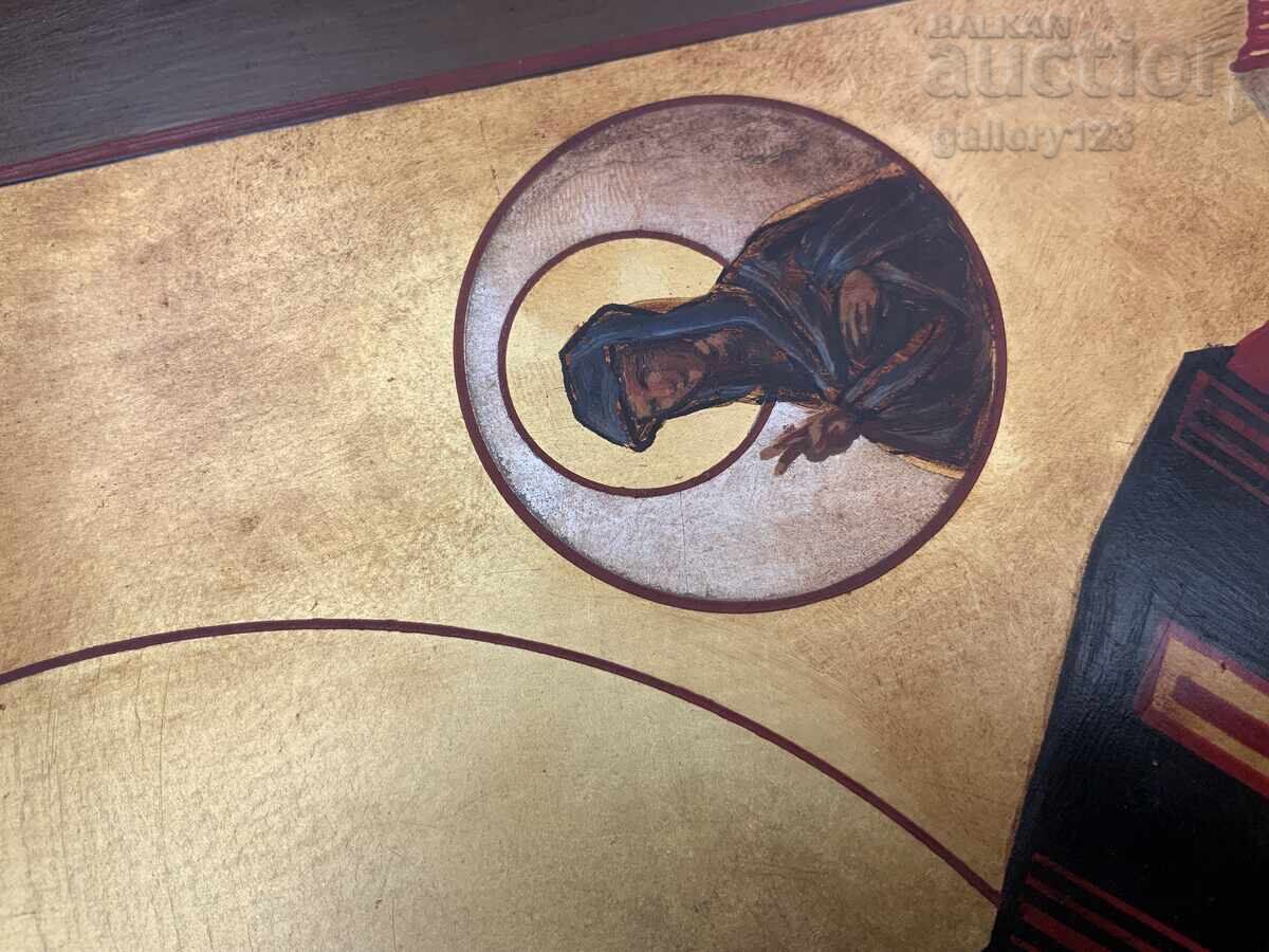 Old painted icon, 20th century - 6 Old painted icon, 20th century - 6