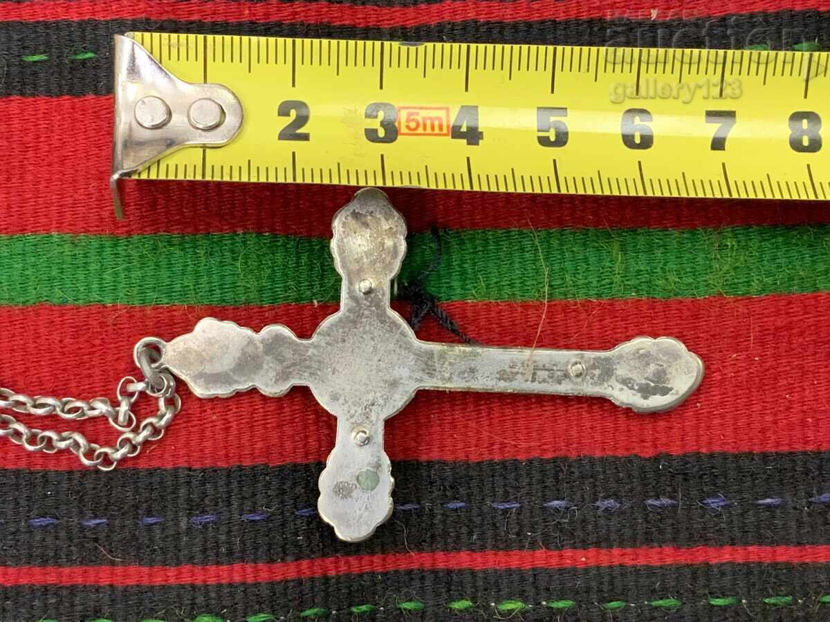 Renaissance Cross, Silver, Hand-Cut - 5 Renaissance Cross, Silver, Hand-Cut - 5