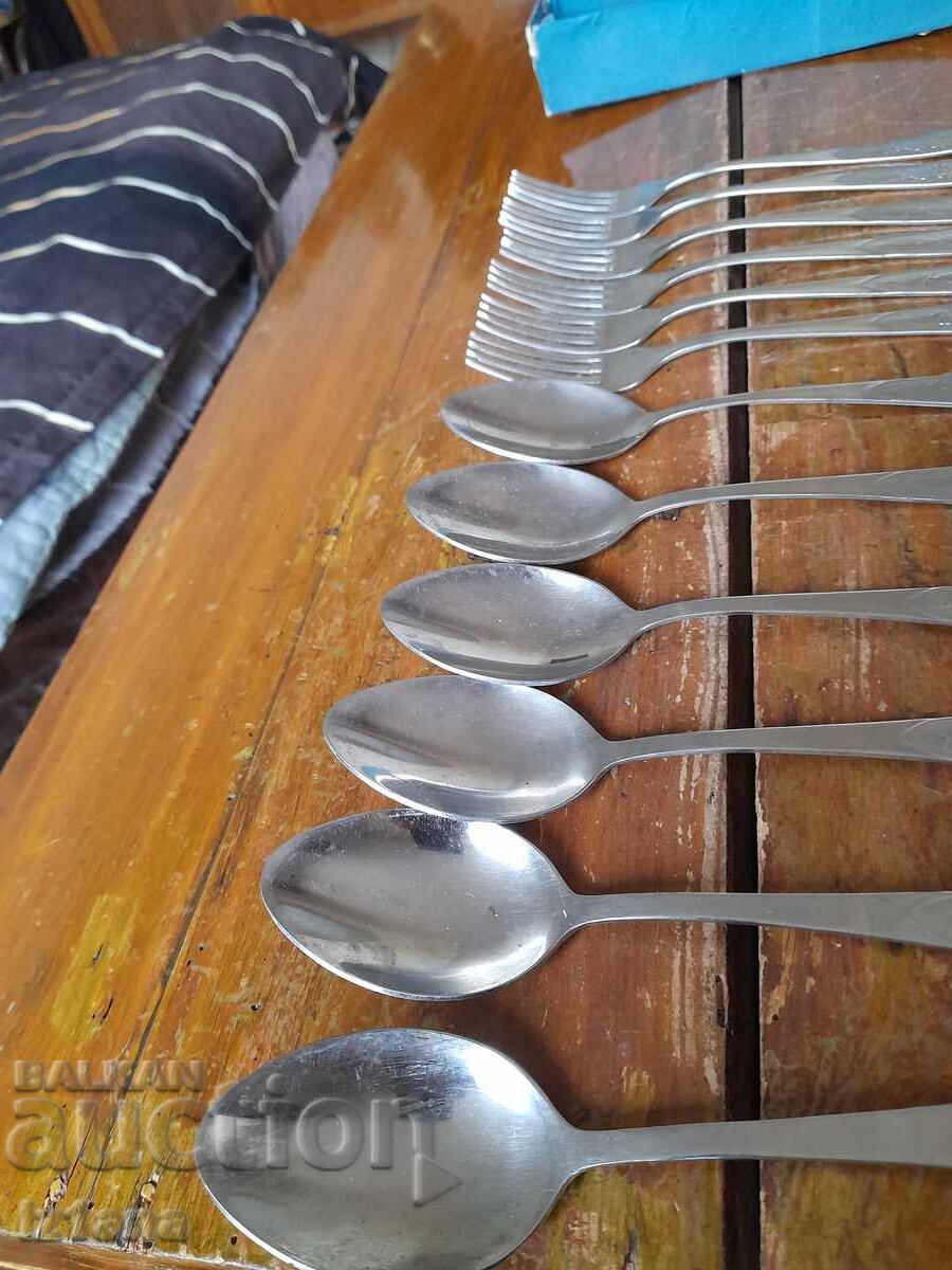Starter set of Russian forks and spoons with price 75.00 BGN | € 38.35
