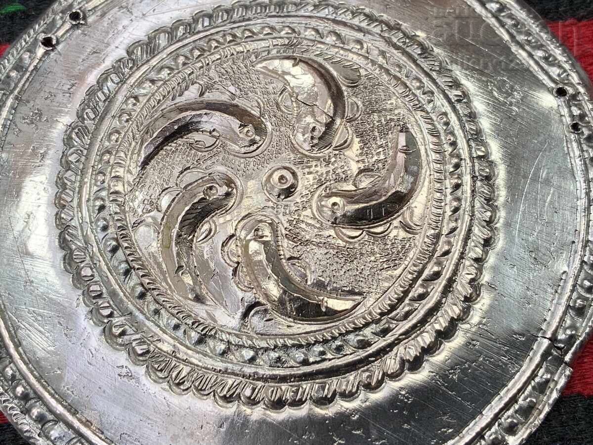 Interesting Revival-era head covering, silver, stamped, forged with price 35.00 BGN | € 17.90 Interesting Revival-era head covering, silver, stamped, forged with price 35.00 BGN | € 17.90