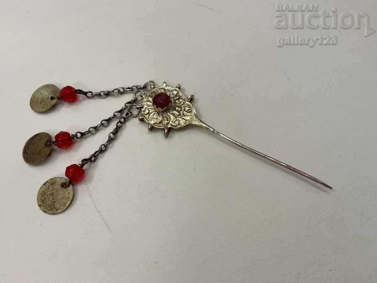 Revival-era needle for traditional costume Revival-era needle for traditional costume