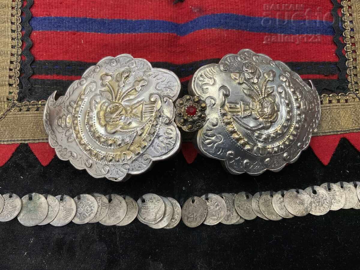 Vazrozhdenski pafti ασήμι χτυπημένο σφυρήλατο Vazrozhdenski pafti ασήμι χτυπημένο σφυρήλατο