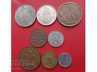 Mixed lot of 8 coins