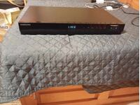 DVD with built-in amplifier and radio