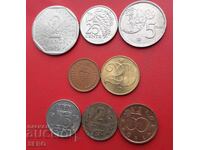 Mixed lot of 8 coins