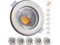 NOI! Set de 6 spoturi LED încastrate, reglabile, 10W