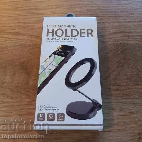 НОВА! Fits MagSafe магнитна стойка за телефон за кола - 7