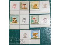 Чиста серия СССР  гъби с лак и винетка 1964