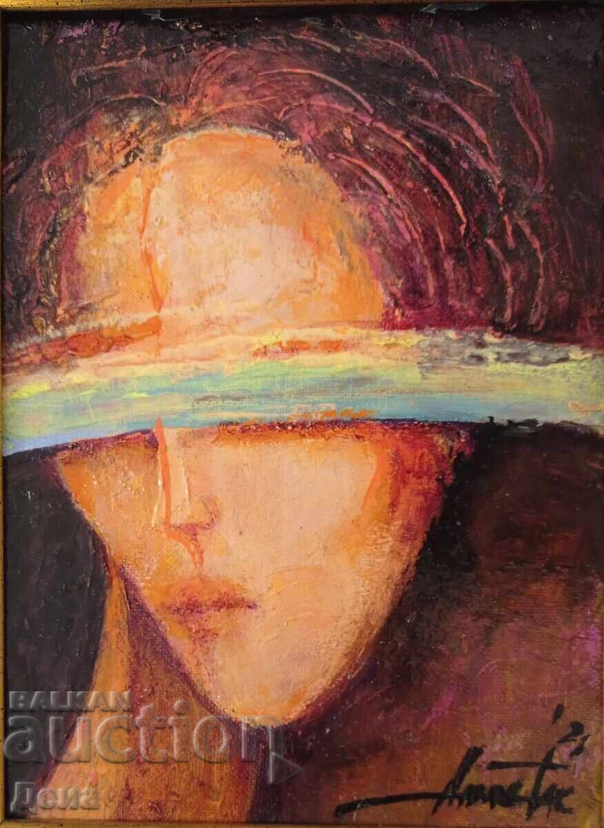 Anastas Kamburov painting 2021 with price 250.00 BGN | € 127.82