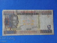1000 Francs 1998 Guinea