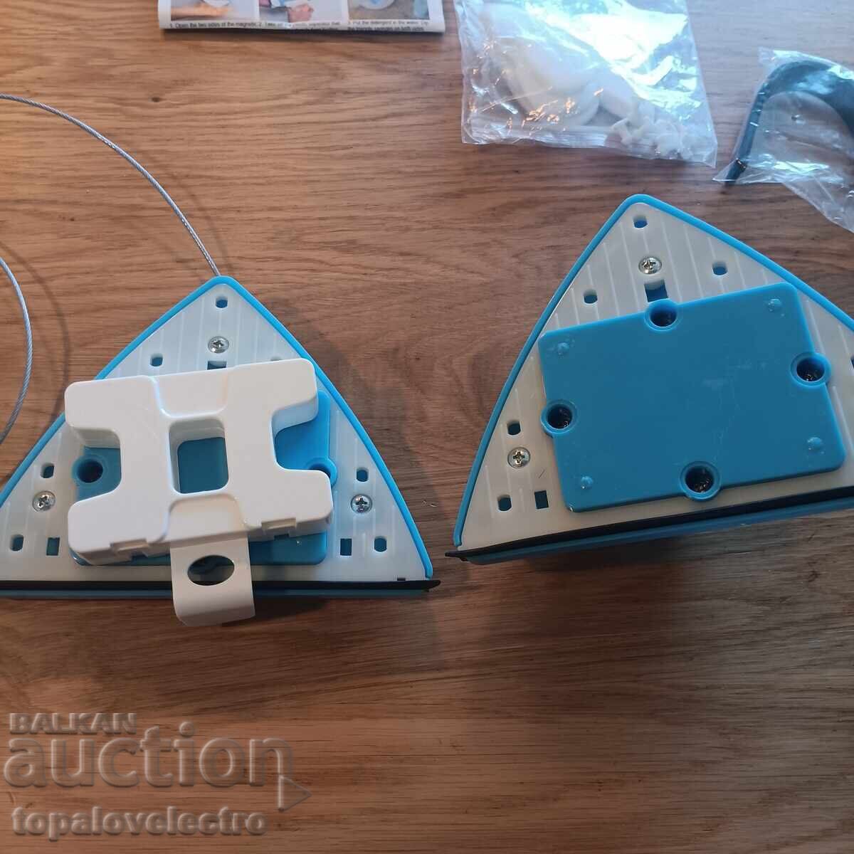 Delivery of NEW! Double-sided magnetic window cleaner, adjustable