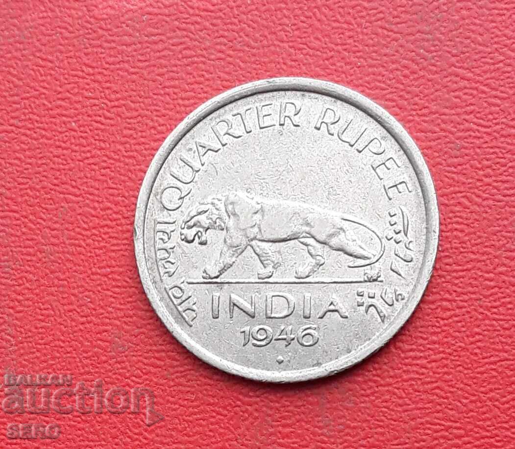 India - 1/2 Rupee 1946 India - 1/2 Rupee 1946