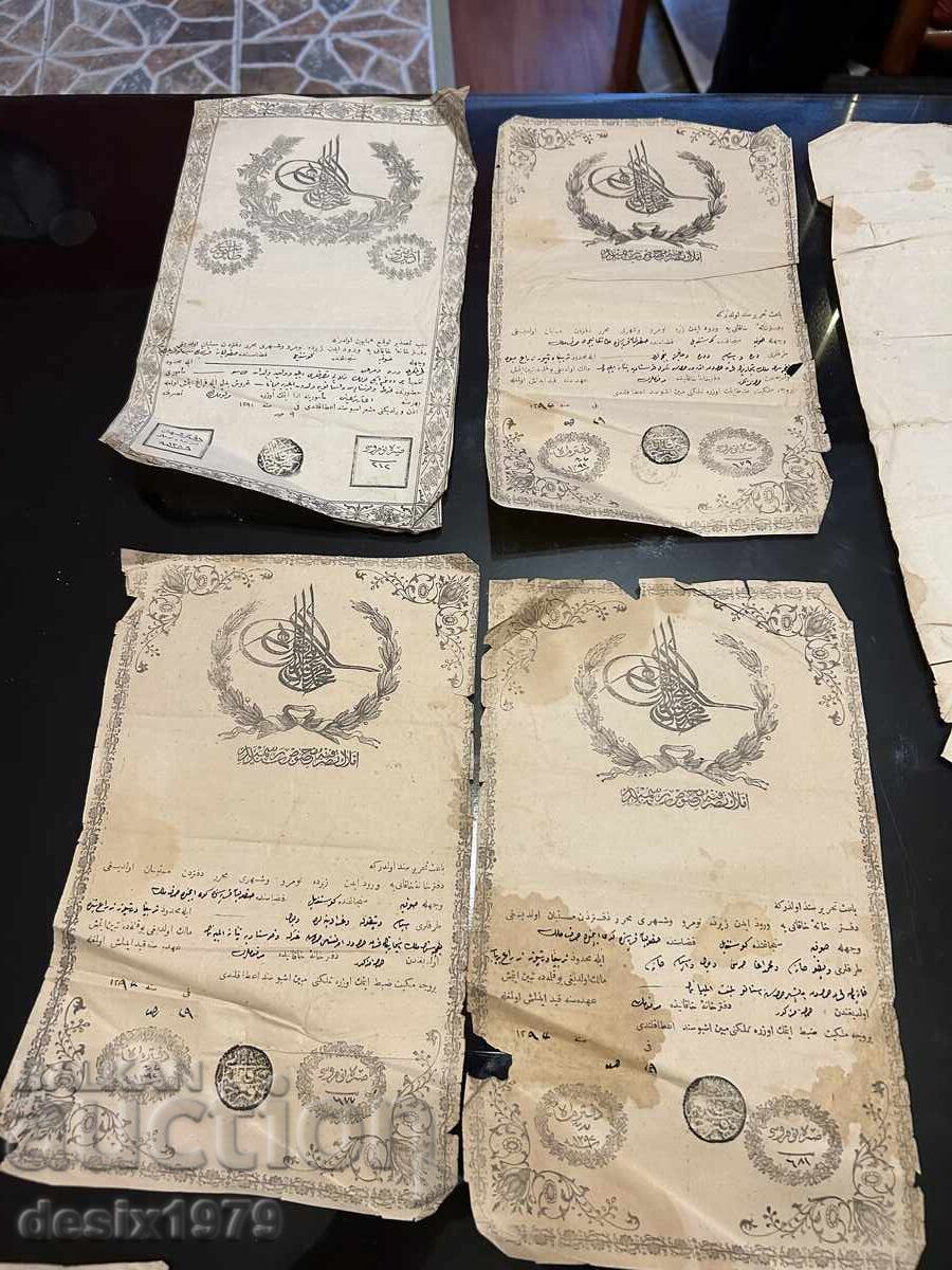 Ottoman Empire - Authentic Documents with price 61.00 BGN | € 31.19