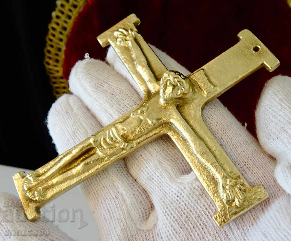 Χάλκινος σταυρός, σταυρός για Βάπτισμα, Θεία Κοινωνία Χάλκινος σταυρός, σταυρός για Βάπτισμα, Θεία Κοινωνία