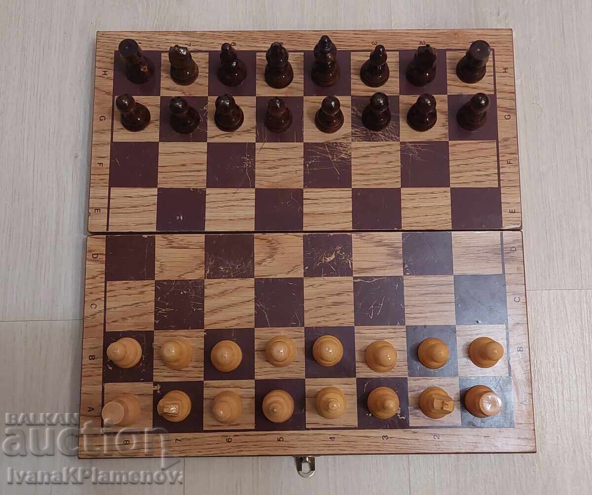 Chess and backgammon figures wooden new 38cm with price 40.00 BGN | € 20.45