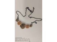 Огърлица златна на Италиянската марка Caoro 15.26 grama 14 к