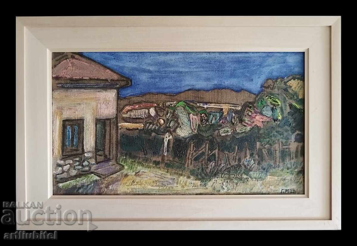 Гергана Минкова - картина маслени бои на платно, 52 х 34 см.