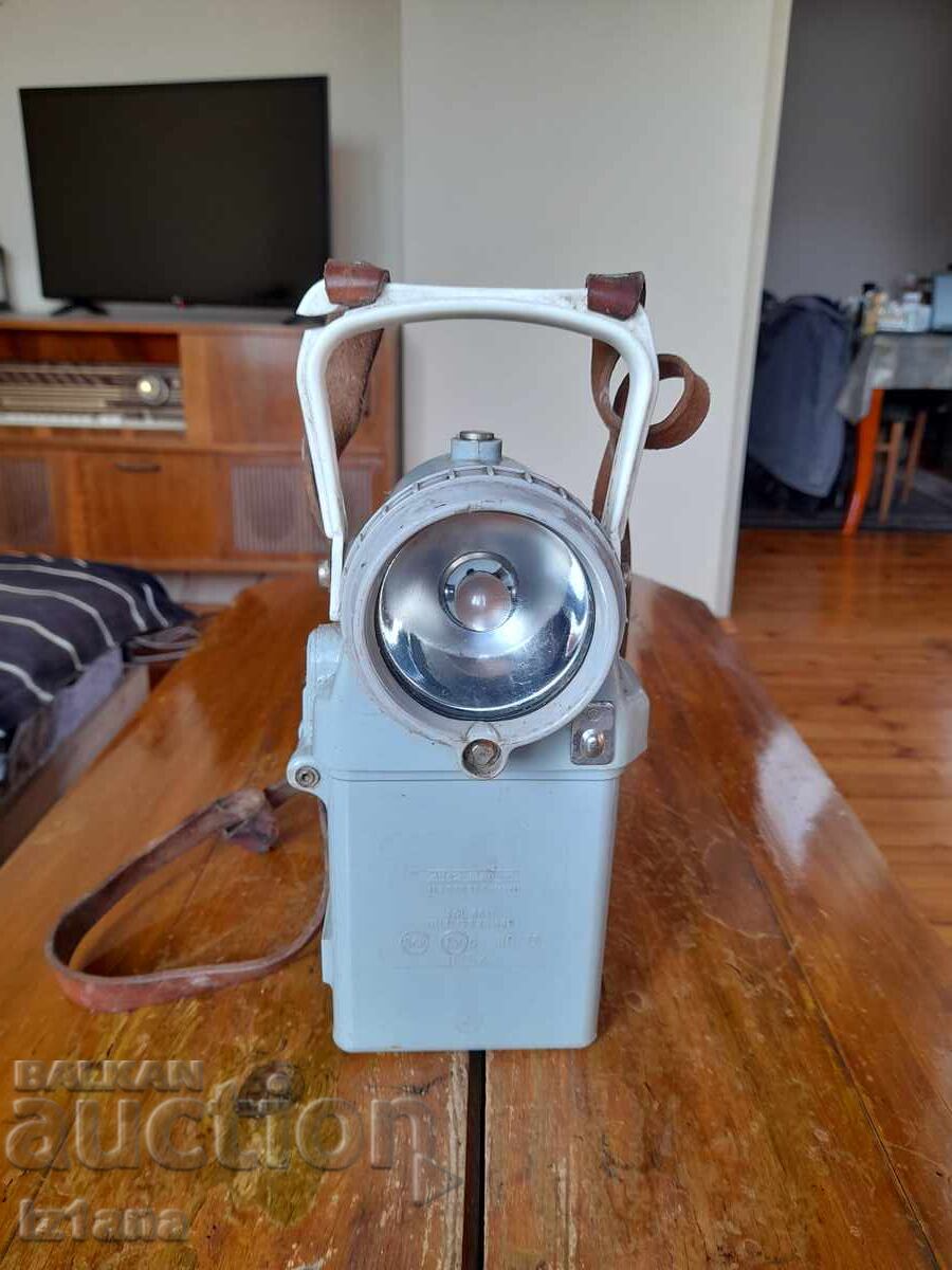 Παλιά λάμπα ανθρακωρύχου, φανάρι