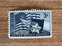 SUA - 100 ani de la statutul de stat al Texasului (1945) MNH