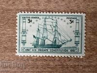 ΗΠΑ - 150 γρ. της αμερικανικής φρεγάτας Constitution (1947) MNH