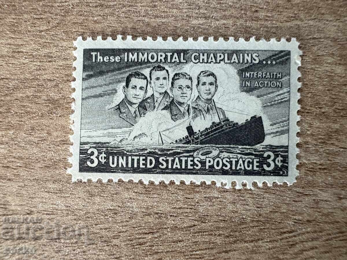 ΗΠΑ - Οι Τέσσερις Ιερείς (1948) MNH