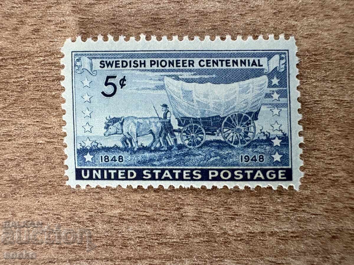 USA - 100 Years Swedish Pioneers (1948) MNH USA - 100 Years Swedish Pioneers (1948) MNH