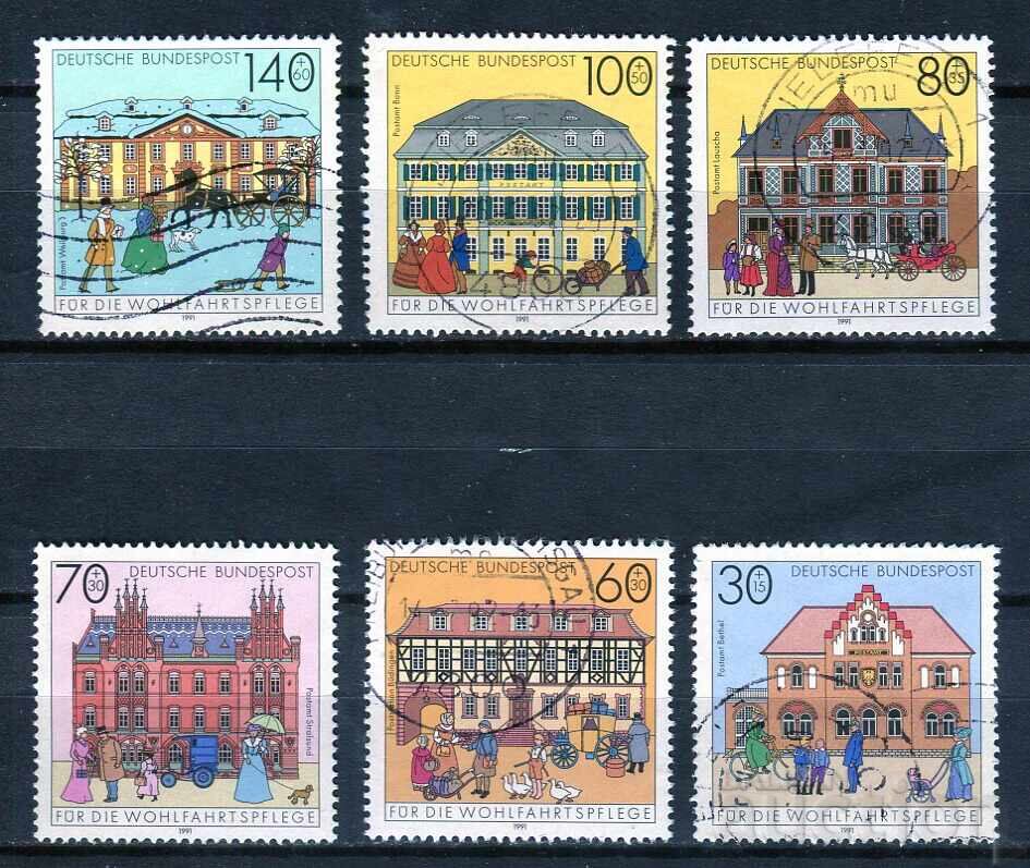 Γερμανία/Δ.Γ. 1991 - Μεταχειρισμένο - Κτίρια, Αρχιτεκτονική