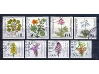 Germany/FRG 1981-84 Used - Flora, Flowers, Plants