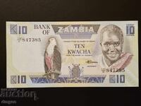 10 квача Замбия UNC