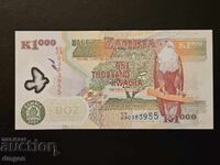 1000 κβάτσα Ζάμπια 2009 UNC
